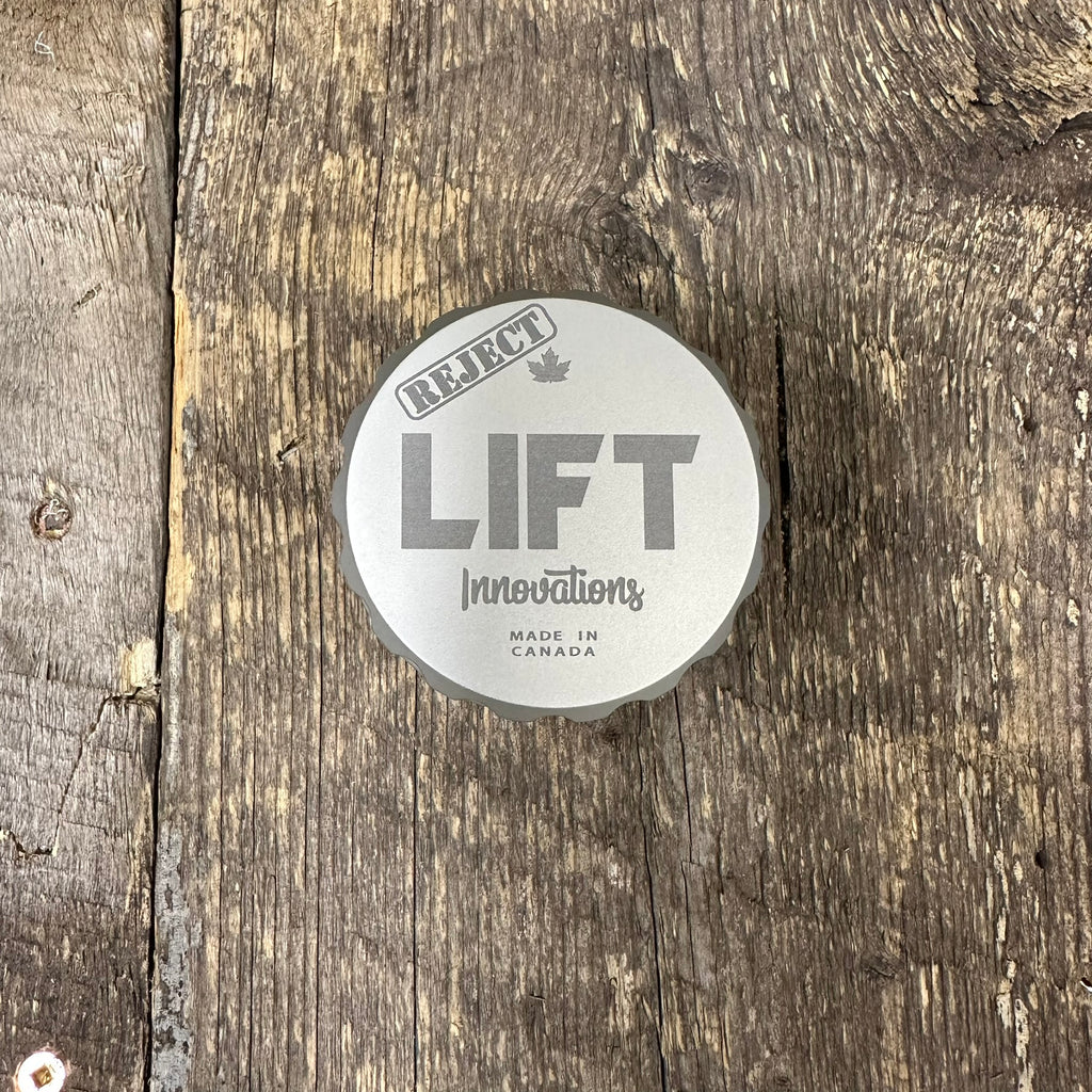 ***REJECT*** 4 Piece SILVER Grinder LIFETIME WARRANTY Made with parts that have a scratch, dent or off color