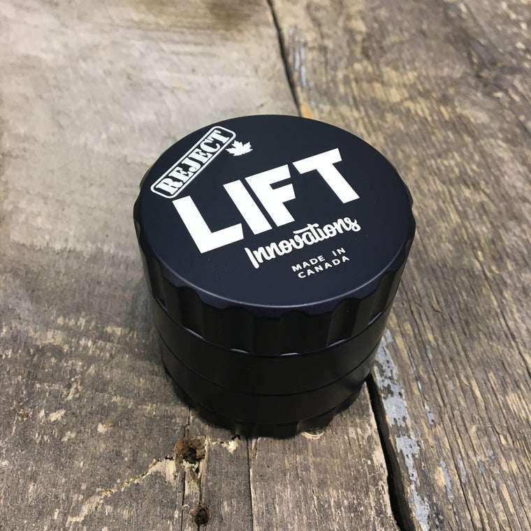 ***REJECT*** 4 Piece BLACK Grinder LIFETIME WARRANTY Made with parts that have a scratch, dent or off color